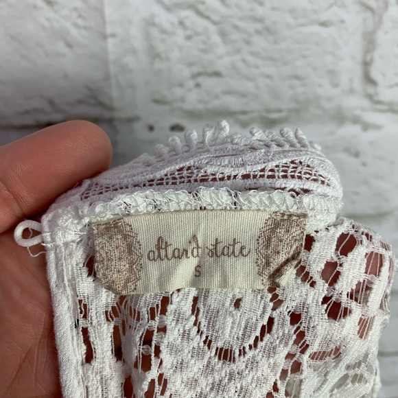 Altar’d State Crochet Lace HighNeck Sleeveless Top - Picture 6 of 6